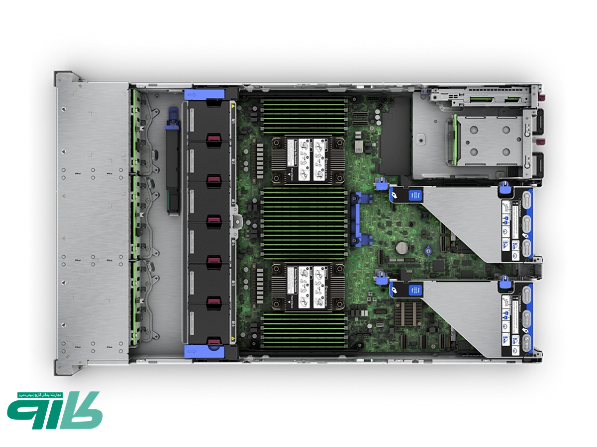 ساختار داخلی سرور DL380 Gen11 شامل RAM و CPU