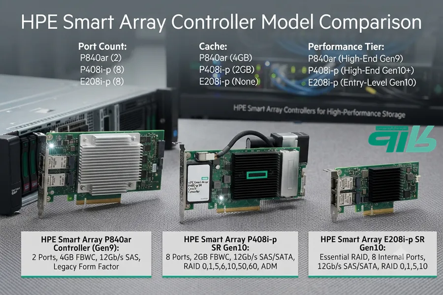 انواع RAID Controller سرور HPE