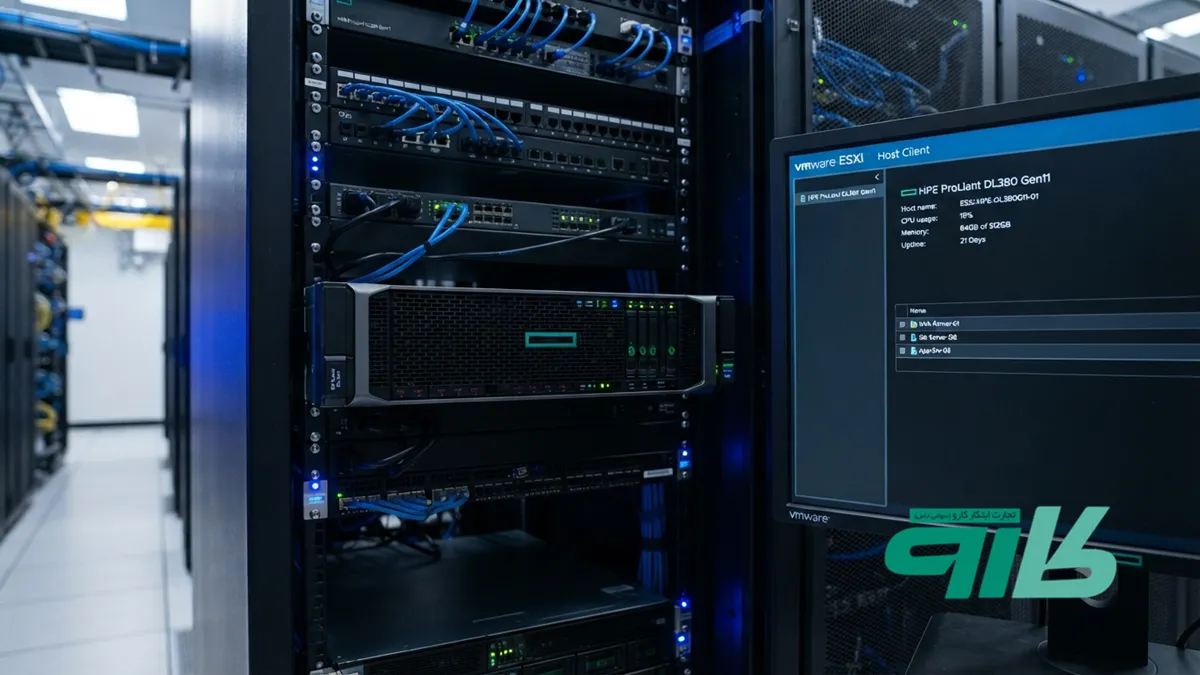 سرور HPE DL380 Gen11 برای VMware ESXi