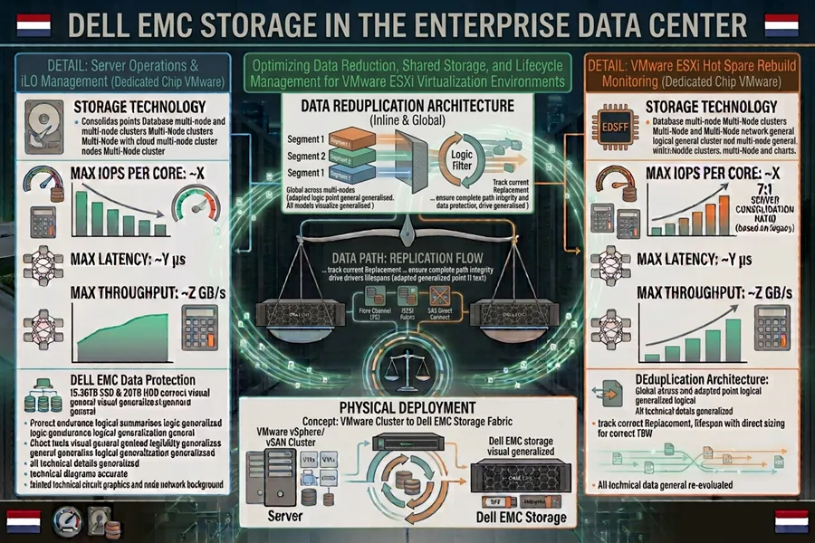 Dell EMC PowerStore Enterprise Storage Dell EMC PowerStore Enterprise Storage در دیتاسنتر