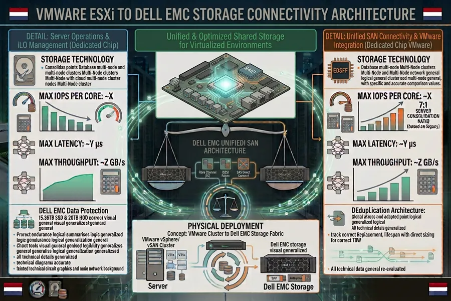 Dell PowerStore VMware ESXi اتصال VMware ESXi به Dell PowerStore