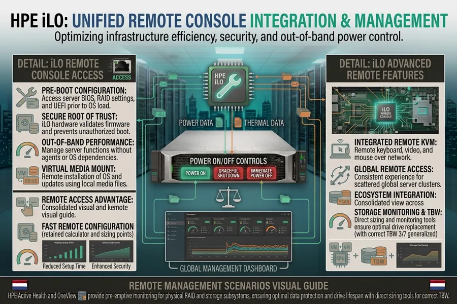 HPE iLO Remote Console Remote Console در HPE iLO