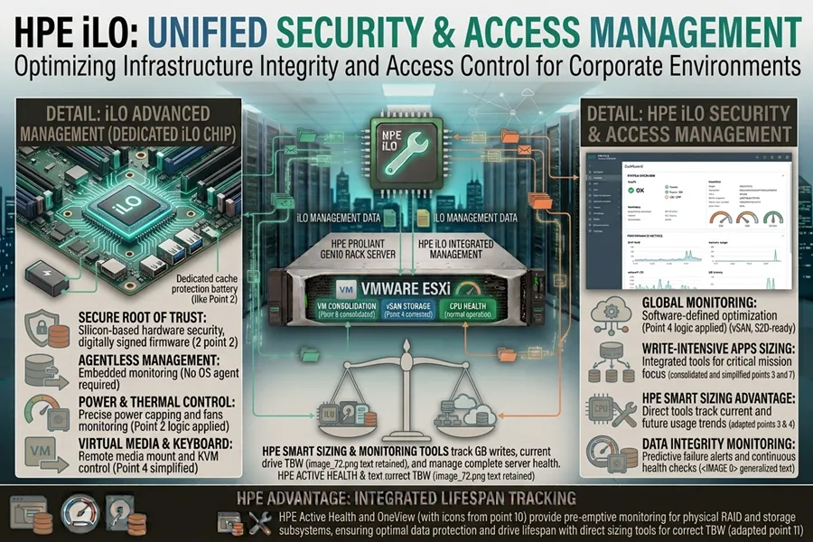 امنیت HPE iLO امنیت و مدیریت دسترسی HPE iLO